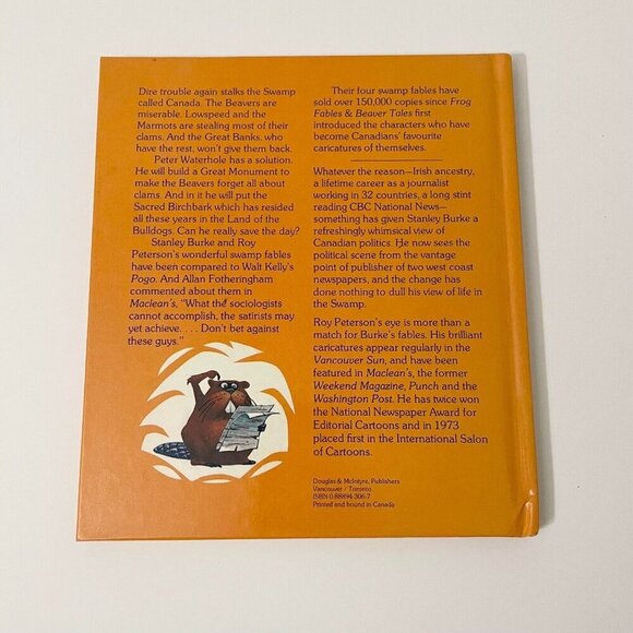 Vtg 1981 The Birch Bark Caper Book by Stanley Burke Roy Peterson - Picture 2 of 16